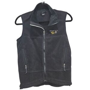 Mountain Hardwear Women's Size 6 Vest Polartec Fleece Zip-Up Zipper Pockets